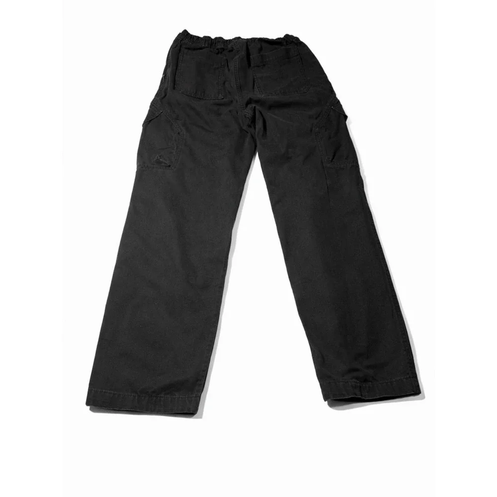 Jordan Black Cargo Pants‎ Size Large Elastic Waist 28-31x27